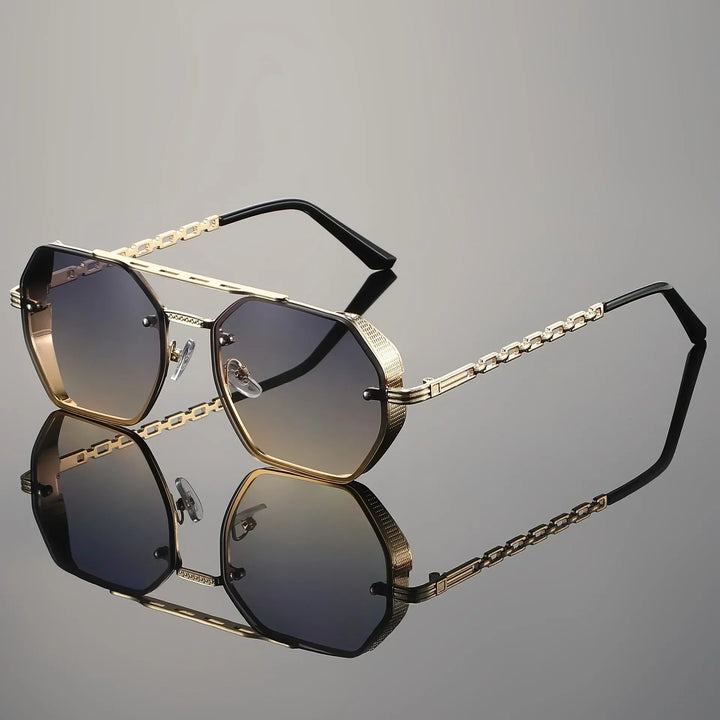 Midnight Black Sunglasses, view 3