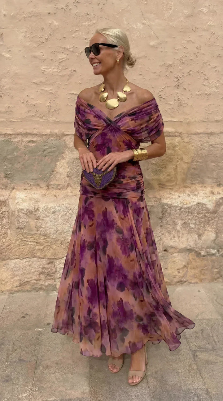 Hendrika Coral Evening Gown – women&