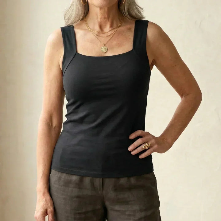Mabel Built In Comfort Bra Tanktop, view 11