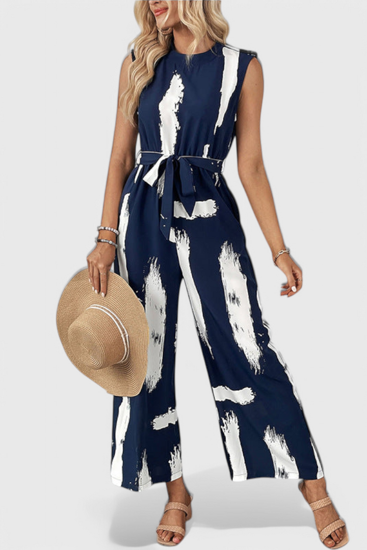 Zola Tied Waist Wide Leg Jumpsuit – women&