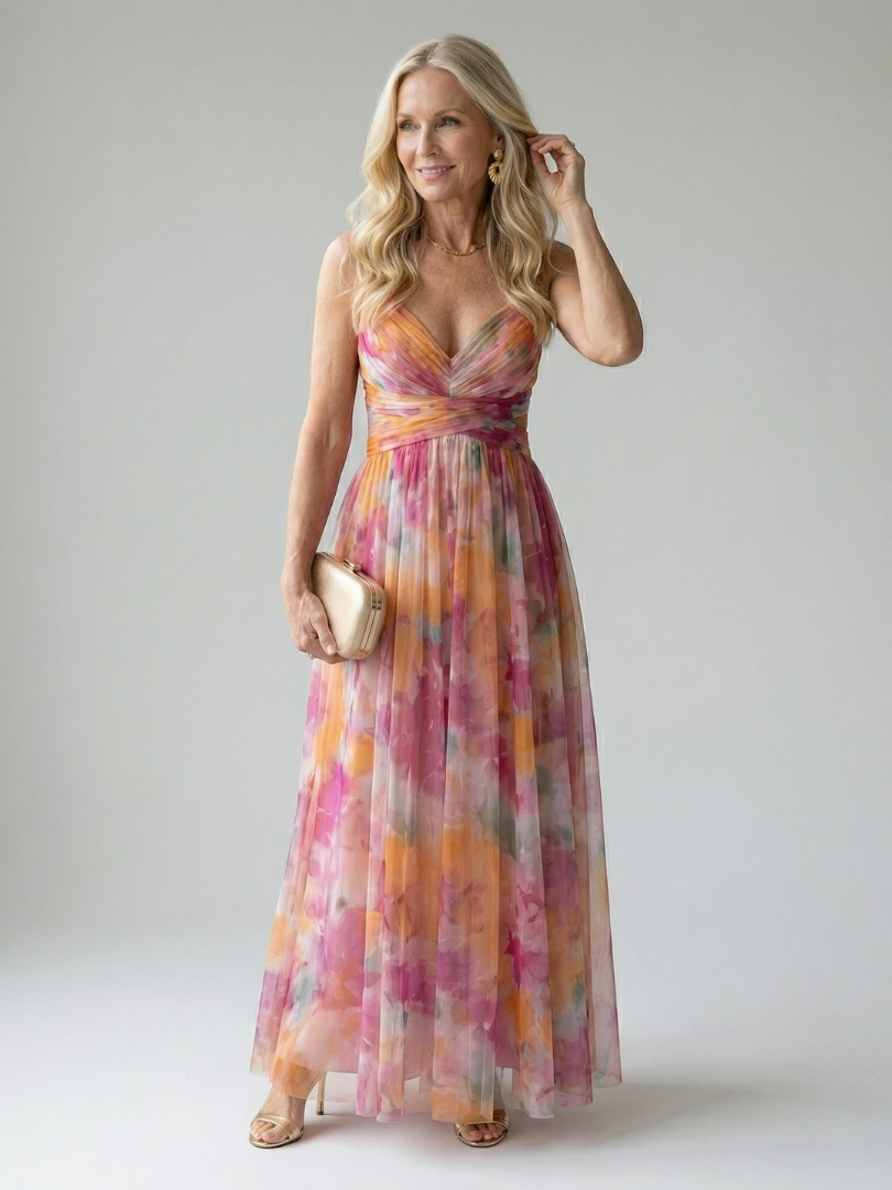 Iselle Soft Wrap Maxi Dress – women's dresses