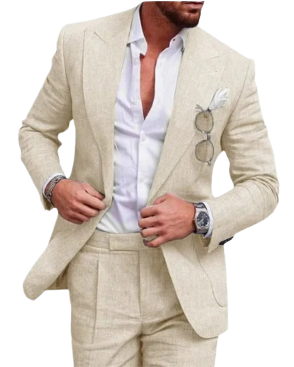 Beige / 2XL