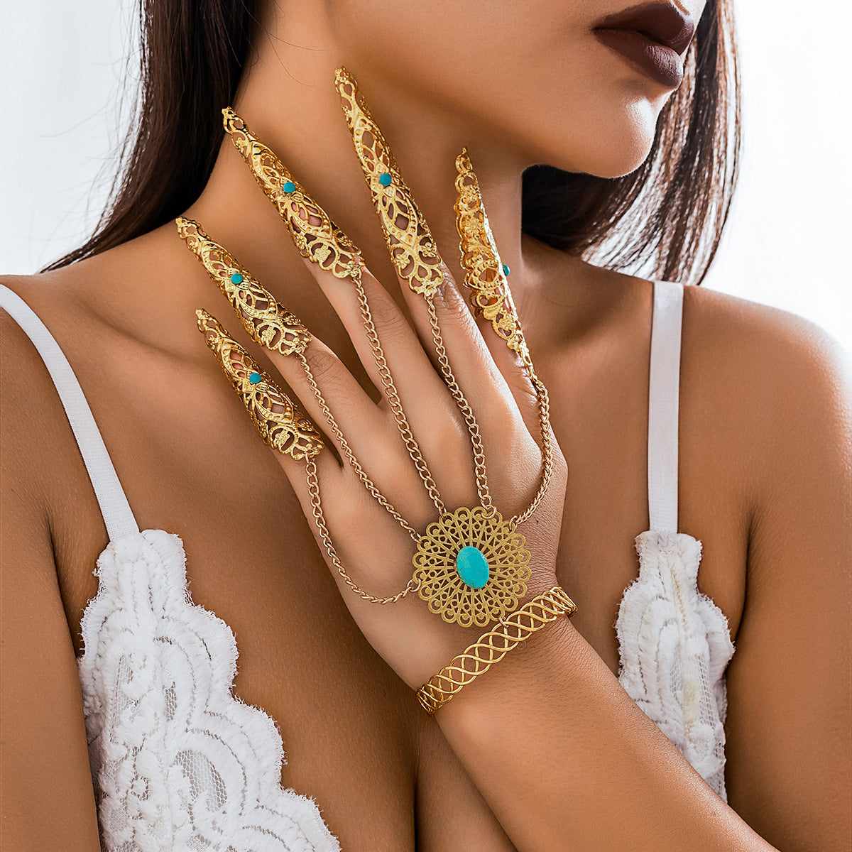 Gold Turquoise
