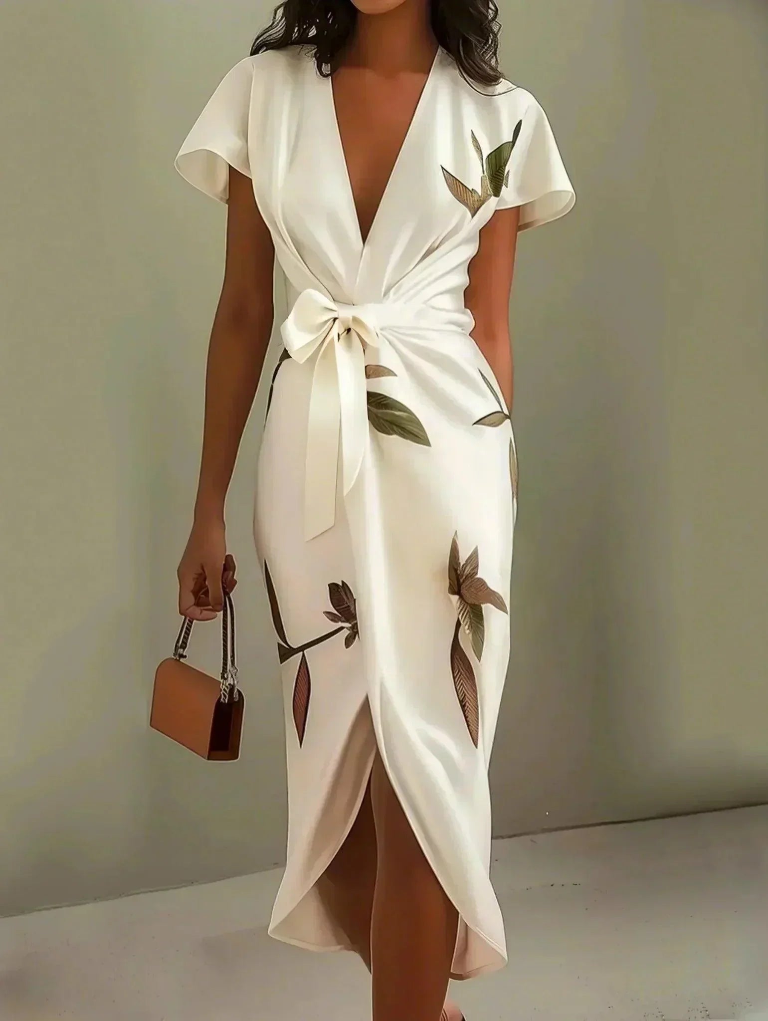 Harper Elegant Wrap Dress – women's dresses