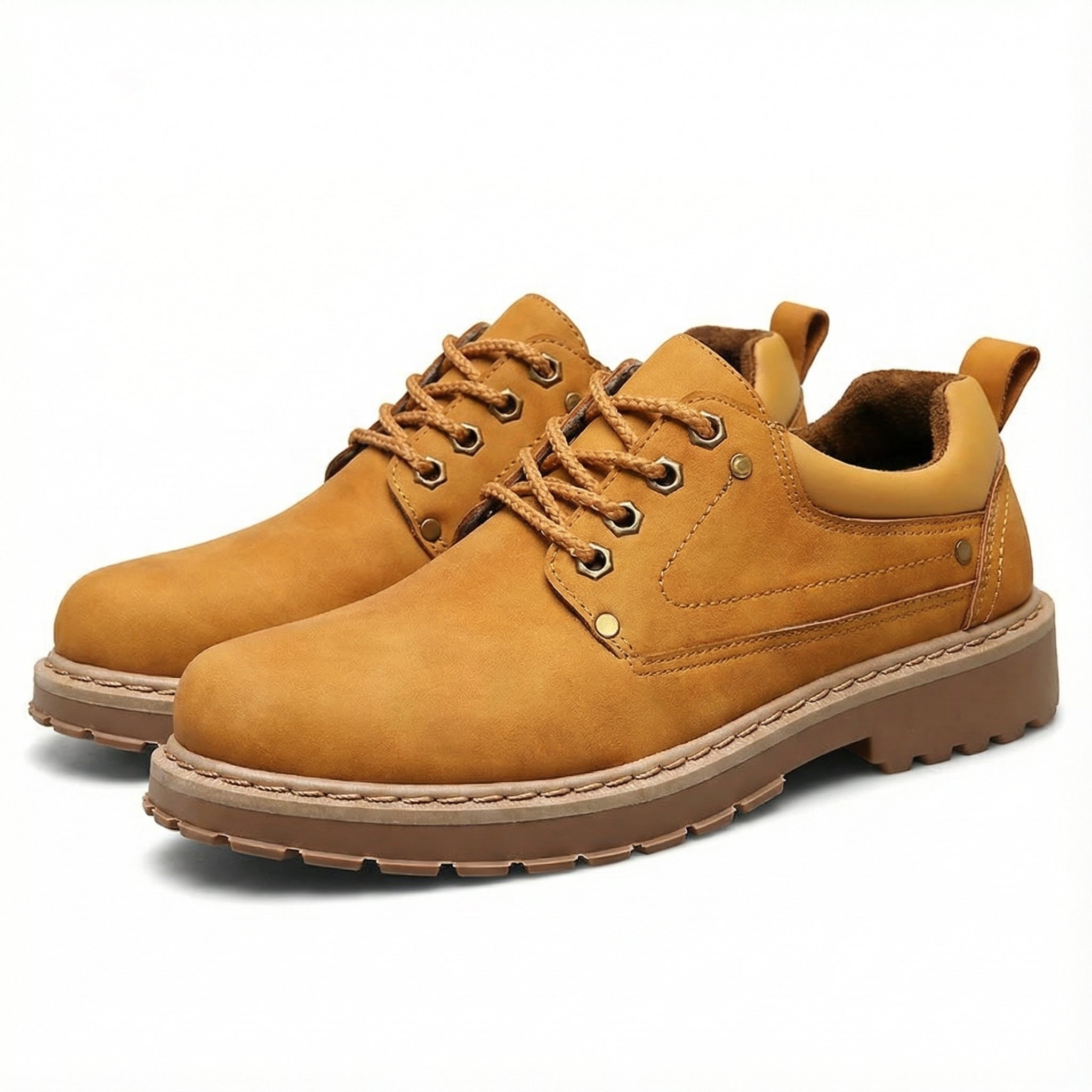 Hugo Leather Hiking Boots – men's shoes