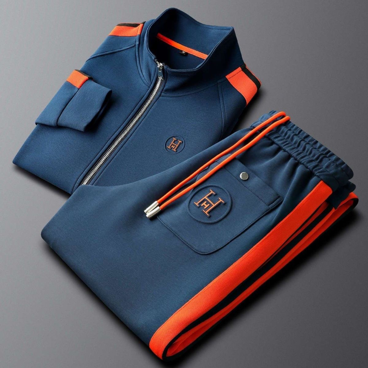 Navy Blue / 4XL