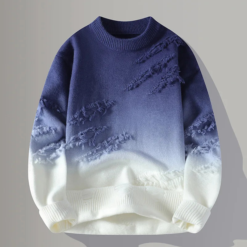 Navy Blue / White / 4XL