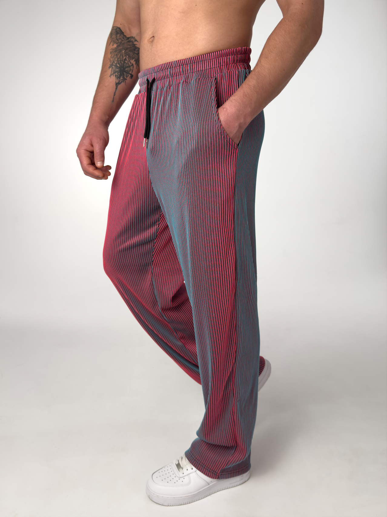 Ellison Men's Striped Drawstring Pants