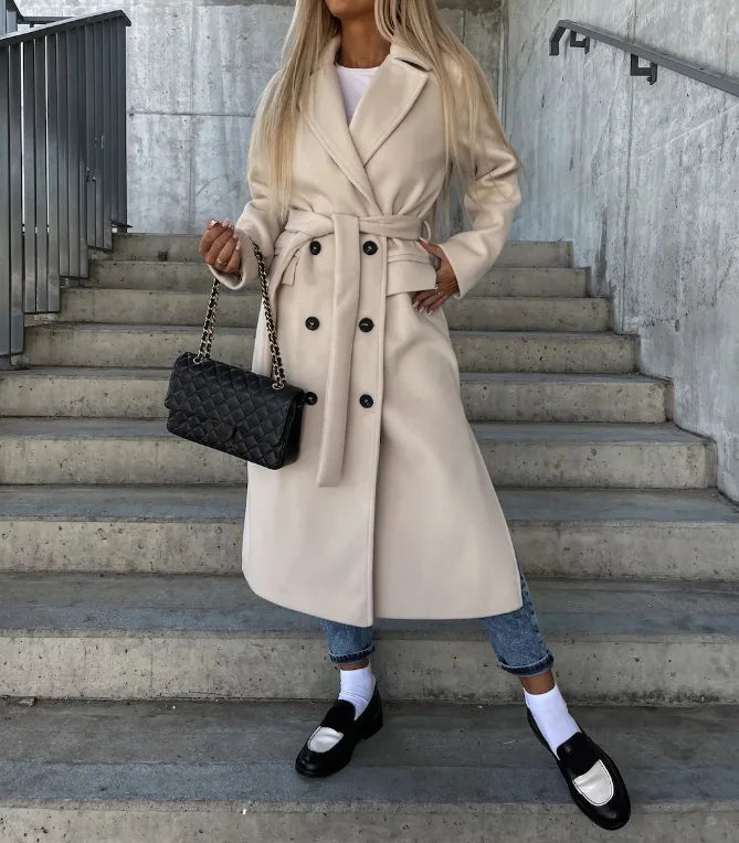 Women's trench coat, alternate view