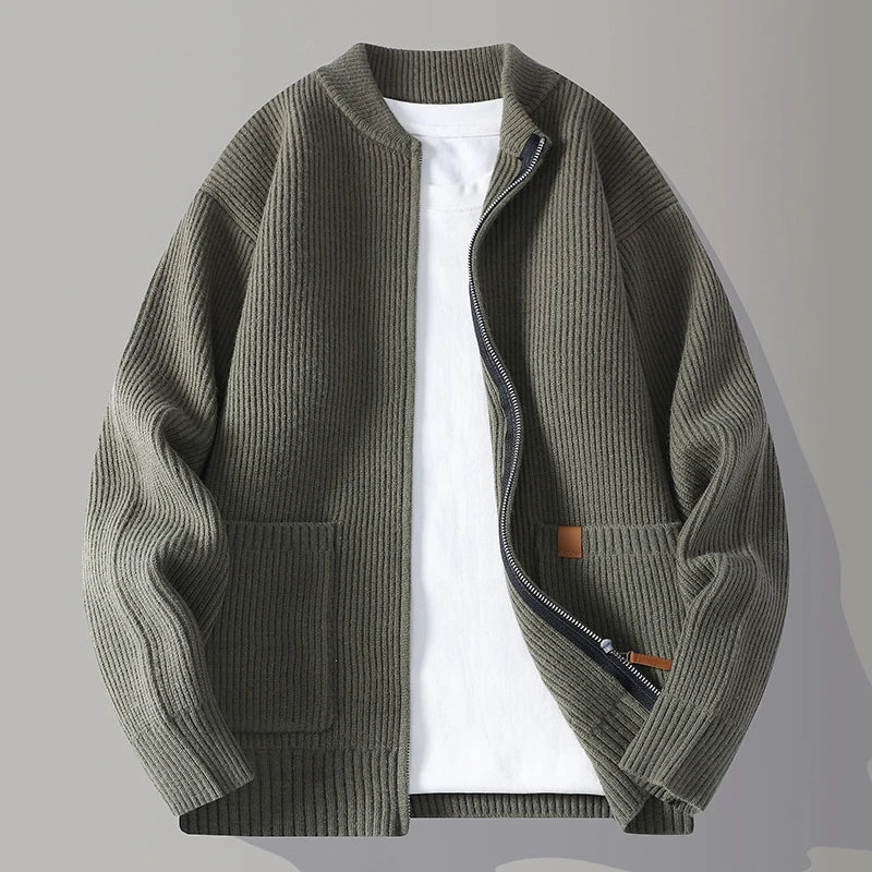 Adrian Knit Jacket – men's coats & jackets, view 4