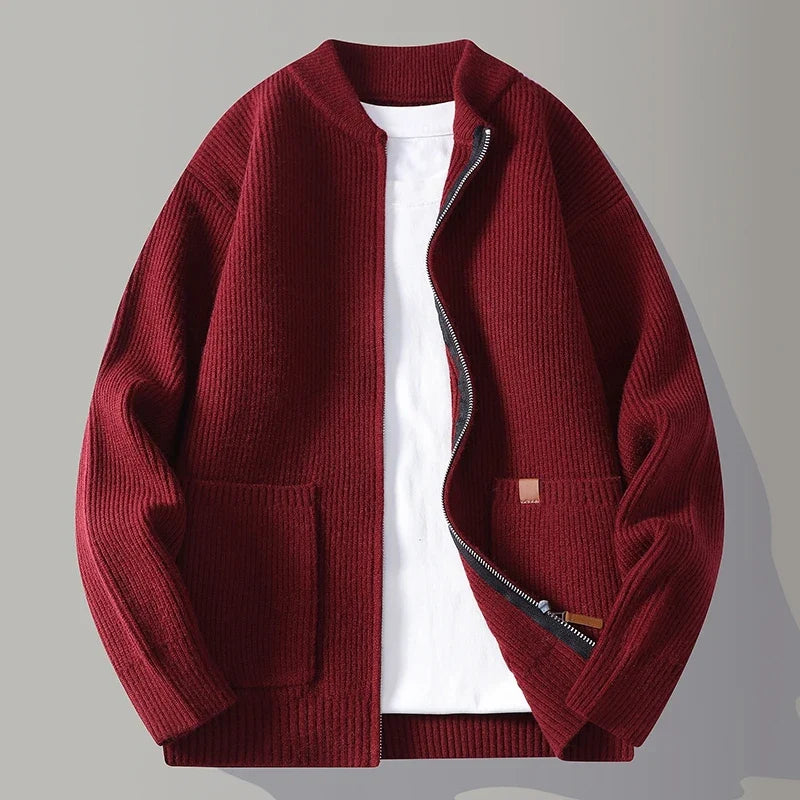 Adrian Knit Jacket – men's coats & jackets, view 5