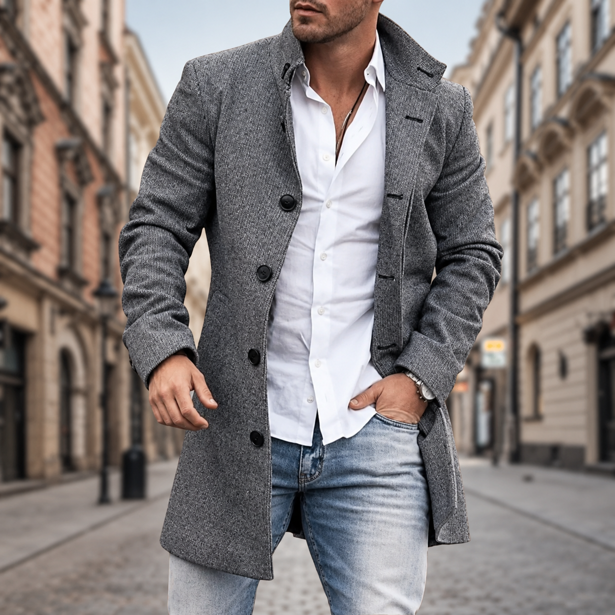 Adriano men's jacket – Avinos Milano