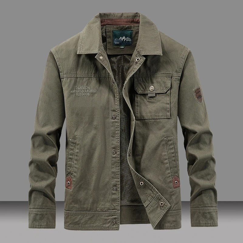 Men's cotton jacket, additional view