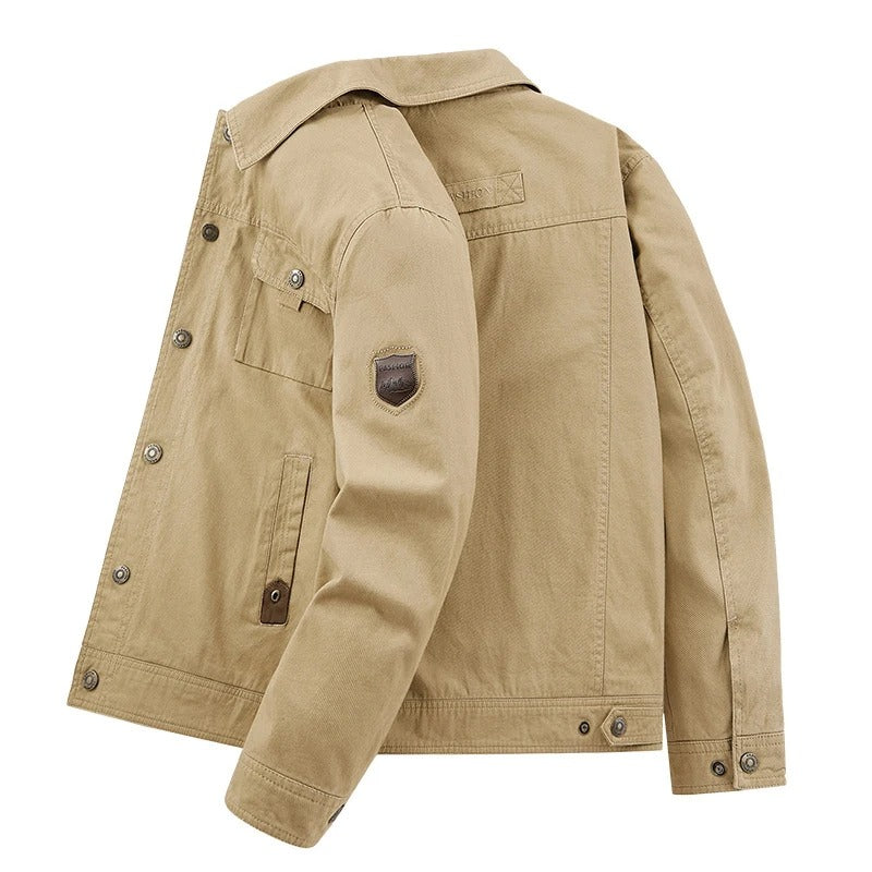 Men's cotton jacket, view 4