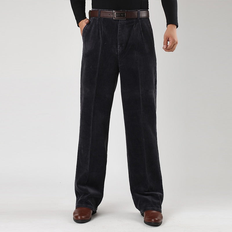 Matteo men's elegant corduroy pants, additional view