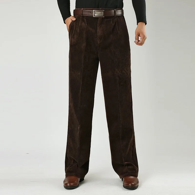 Matteo men's elegant corduroy pants, view 4