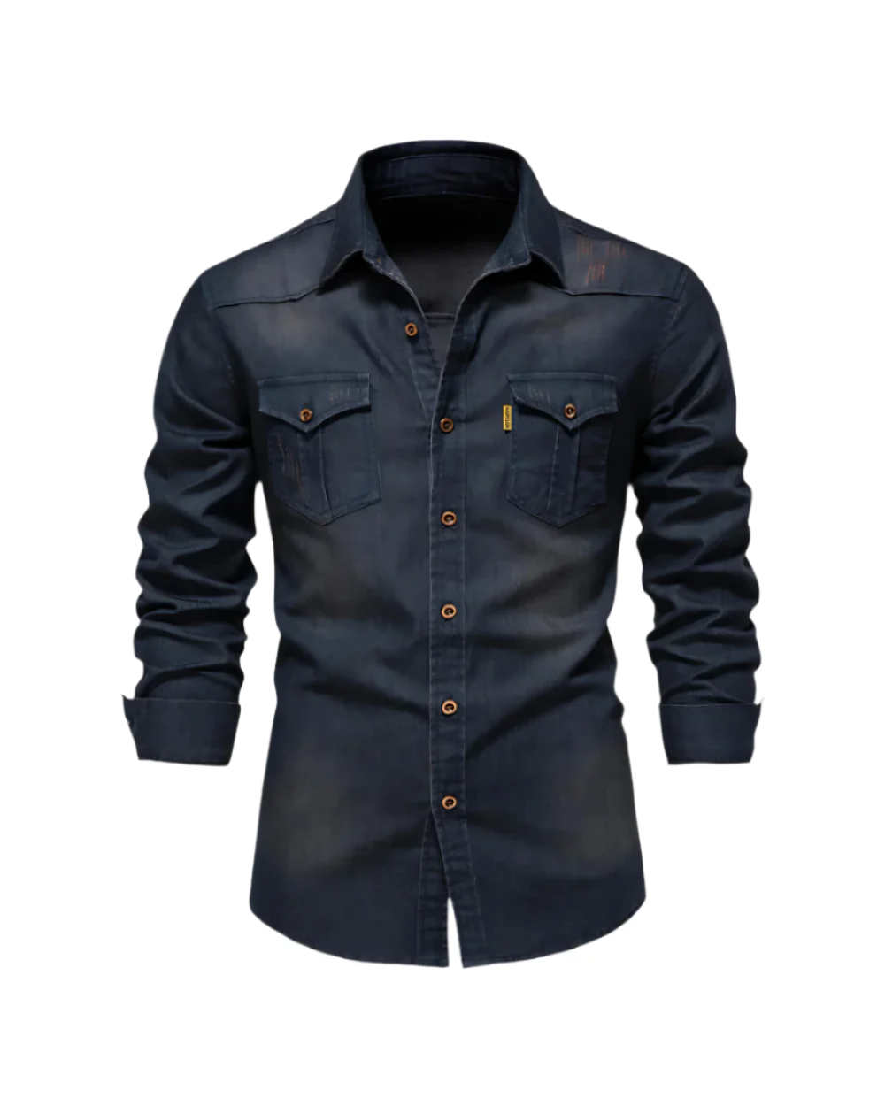 Emilio men's denim shirt, view 6