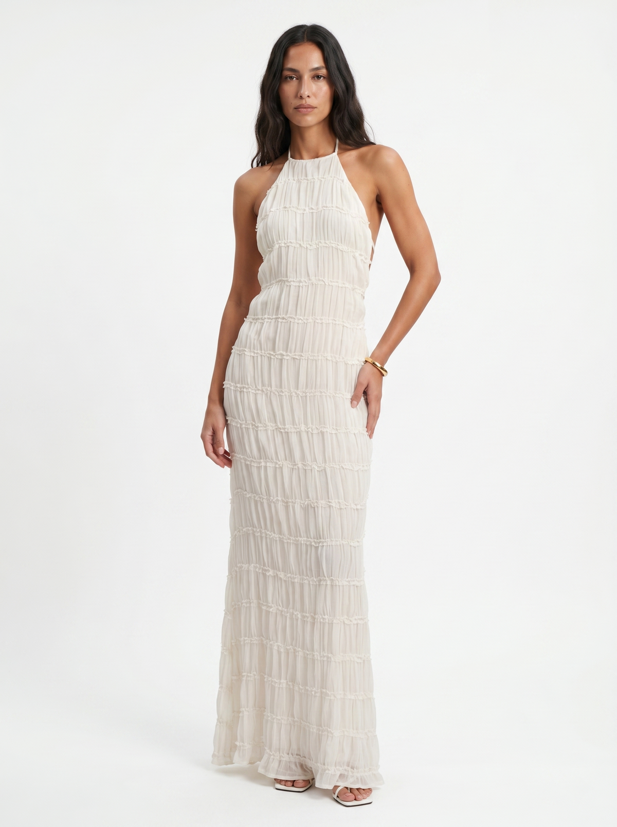 Angela Breezy Summer Maxi Dress – women's vestido, view 2