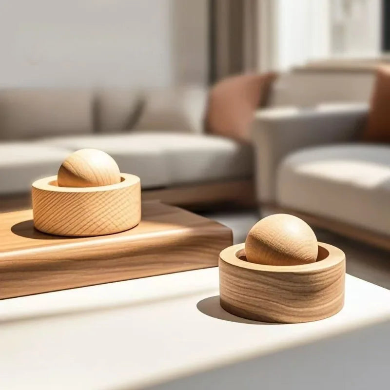 Aroma diffusers on a coffee table