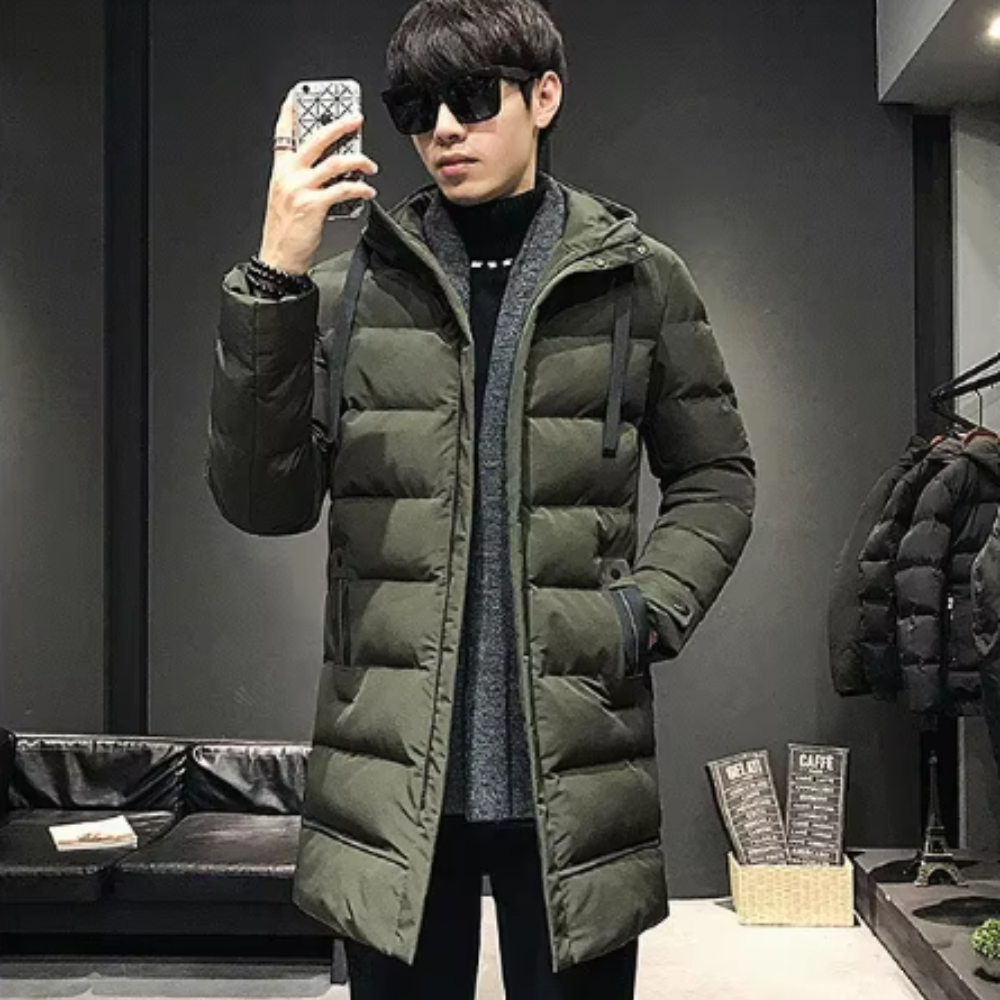 Men's winter jacket, additional view