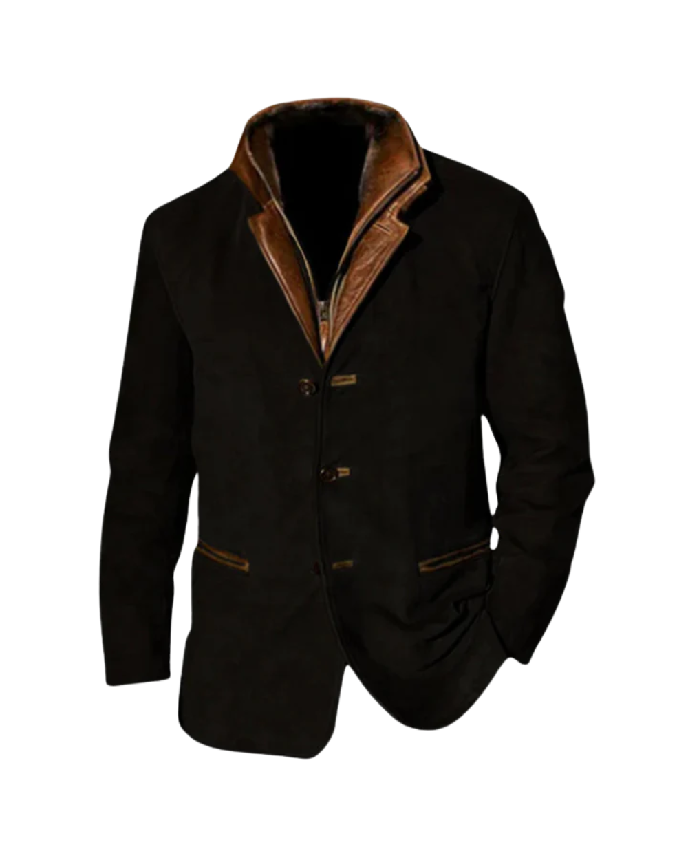 Nicola men's vintage jacket, alternate view