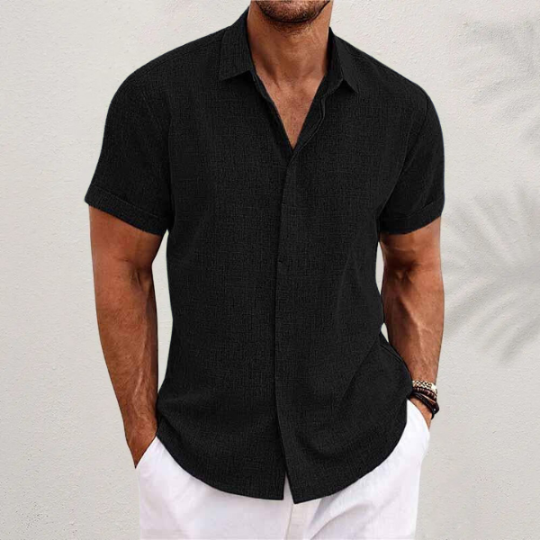 Barcelona men's summer shirt, alternate view