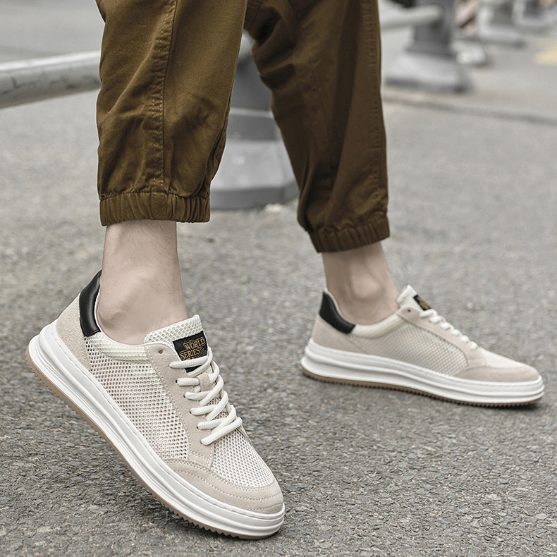 Men's elegant mesh sneakers, additional view