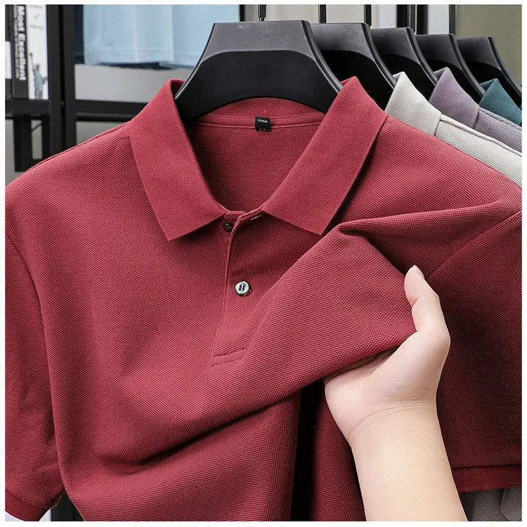 Men's cotton polo shirt – Avinos Milano
