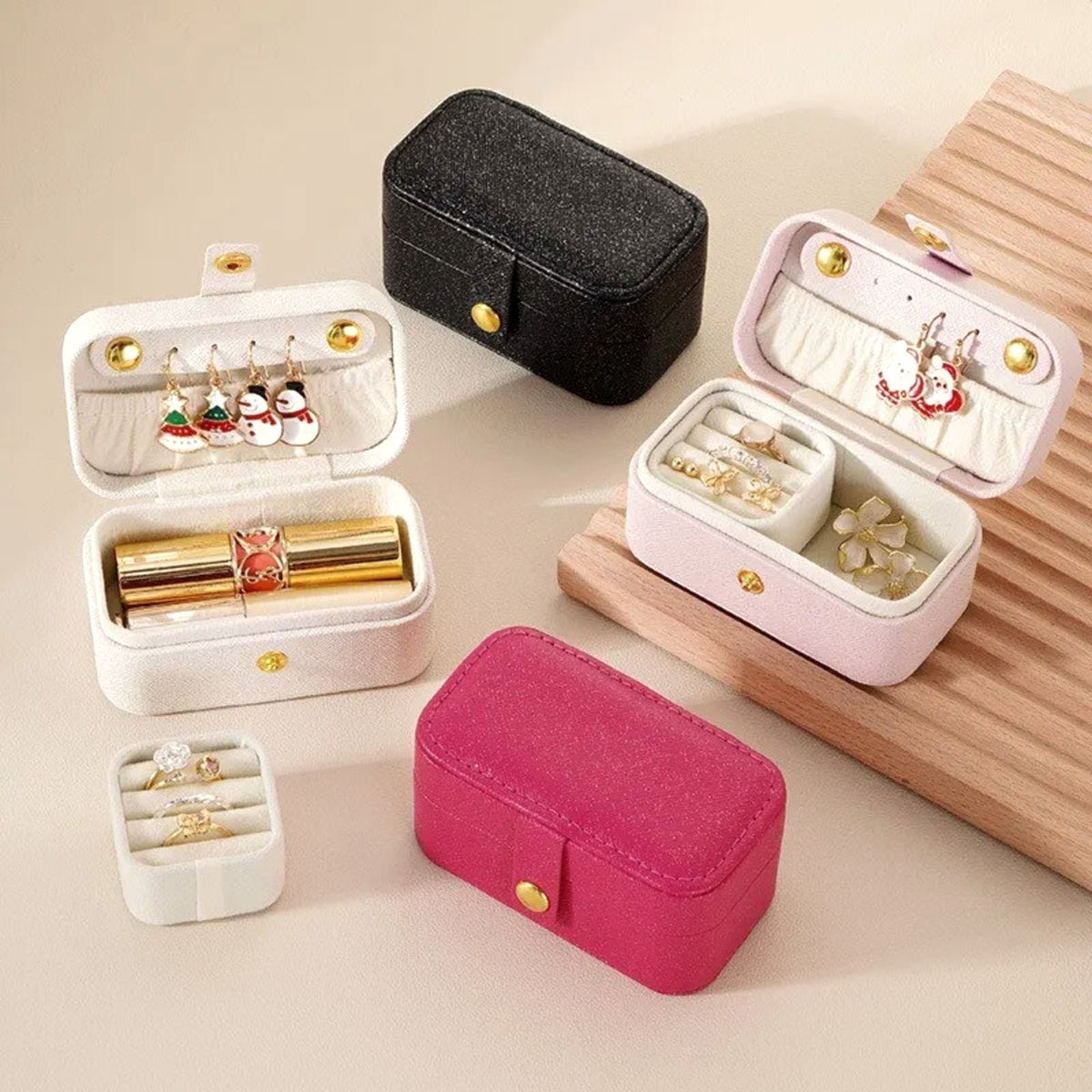 Gioia Travel Jewelry Case colors