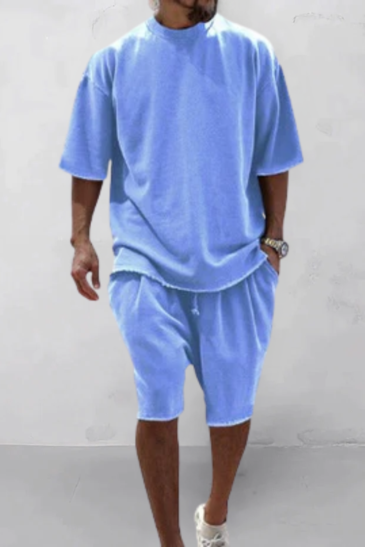 Bologna men's summer two-piece set, additional view