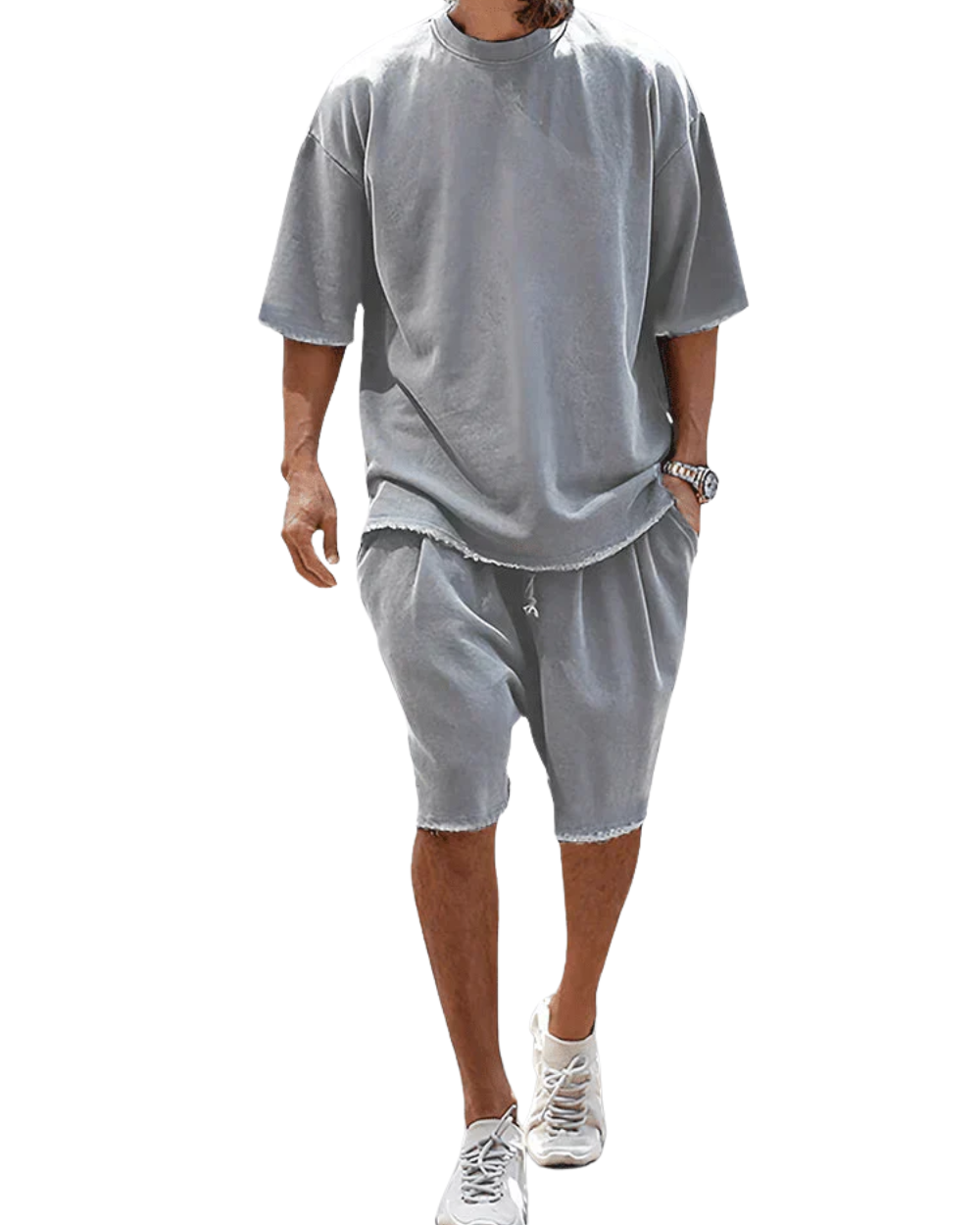 Bologna men's summer two-piece set, view 4
