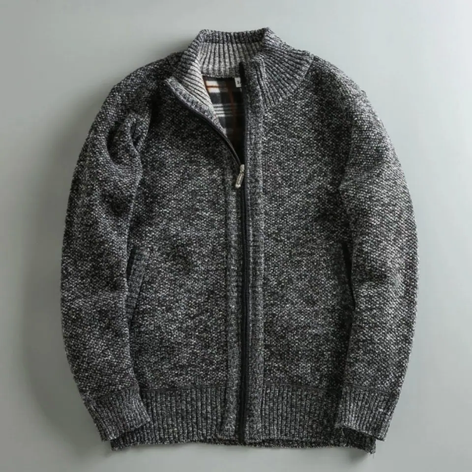 Men's knit jacket, view 4