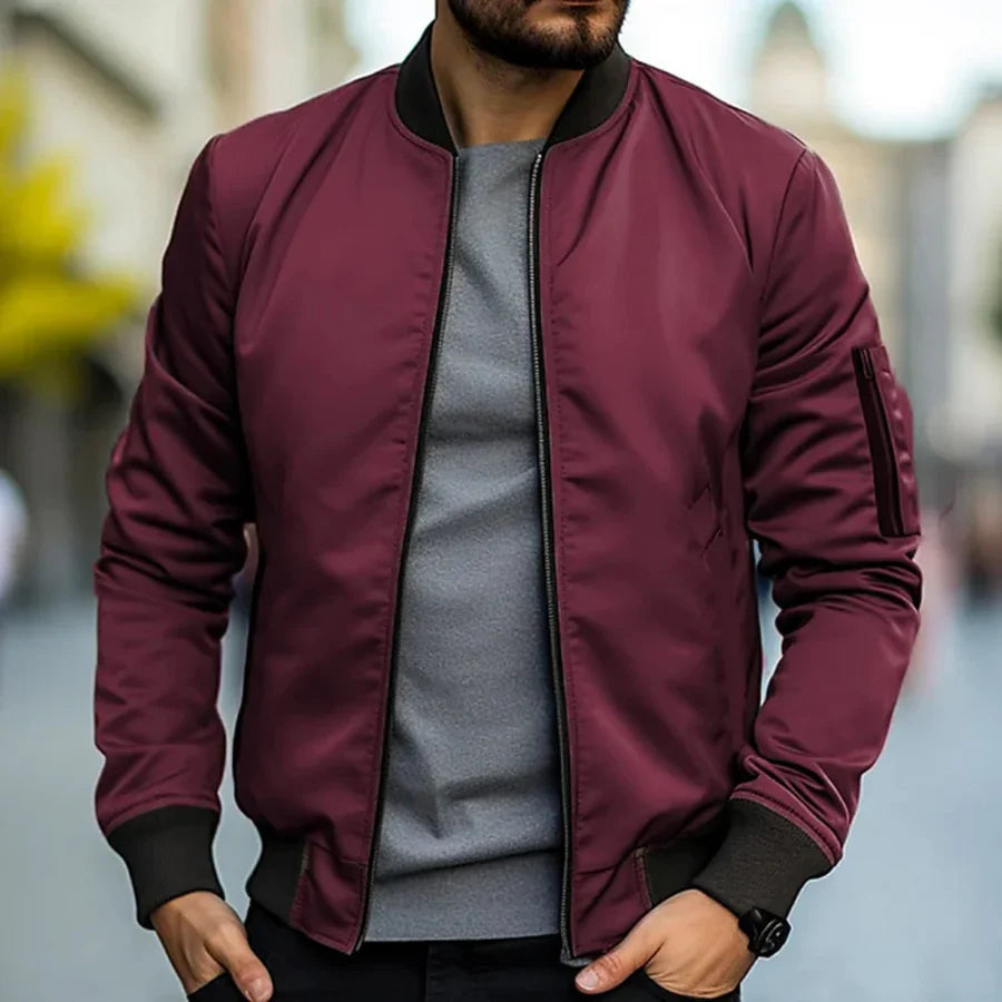 Men's bomber jacket, view 4