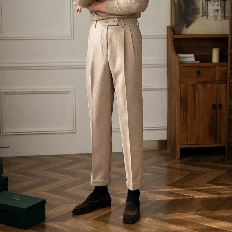 Men's high-waisted pants, view 6