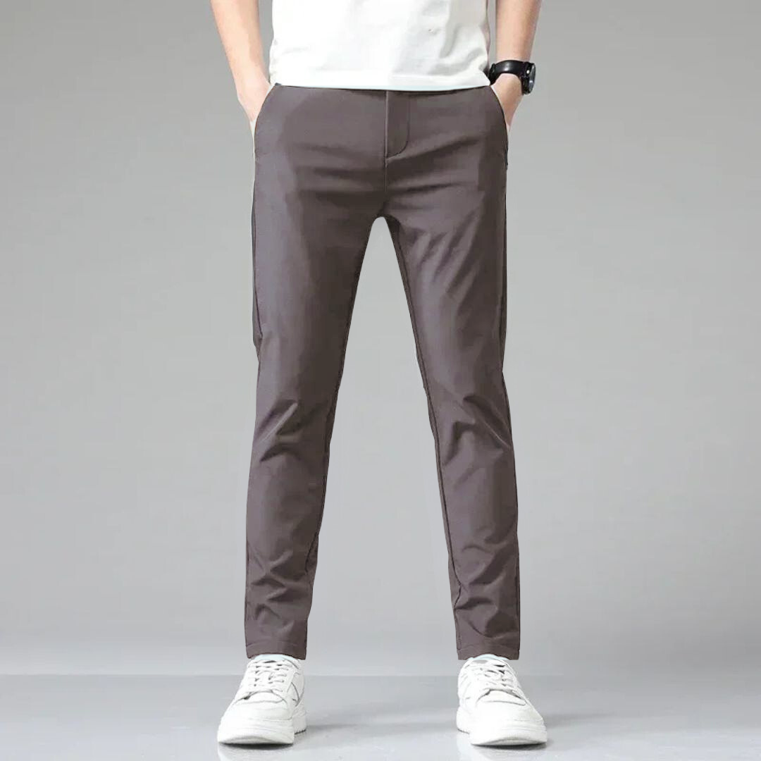 Umberto men's stretch pants, alternate view