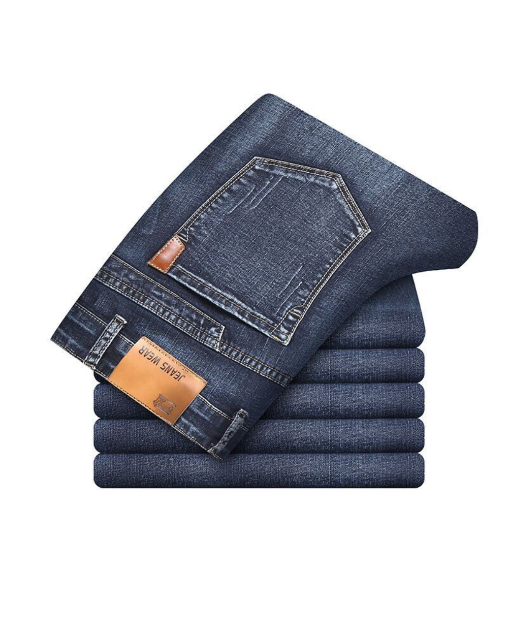 Men's stretch jeans, view 4