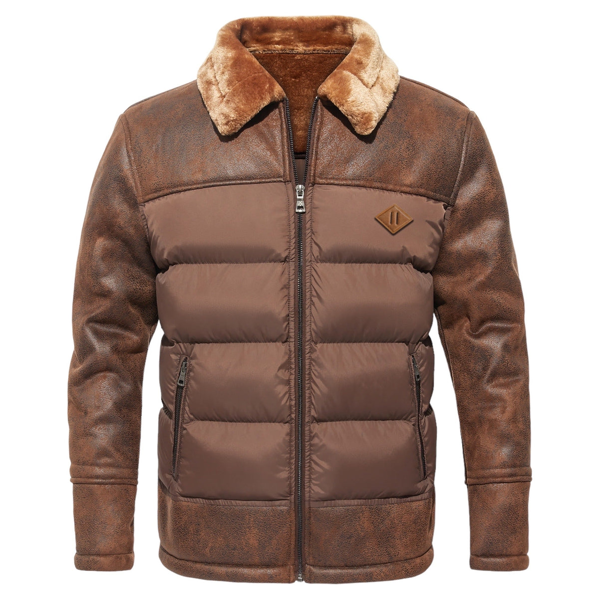 Andrea men's elegant fleece jacket, alternate view