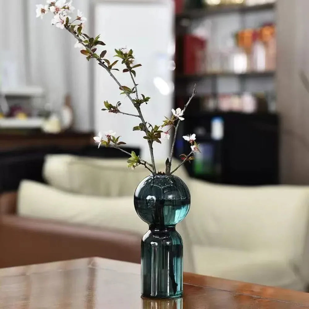 Burano teal vase