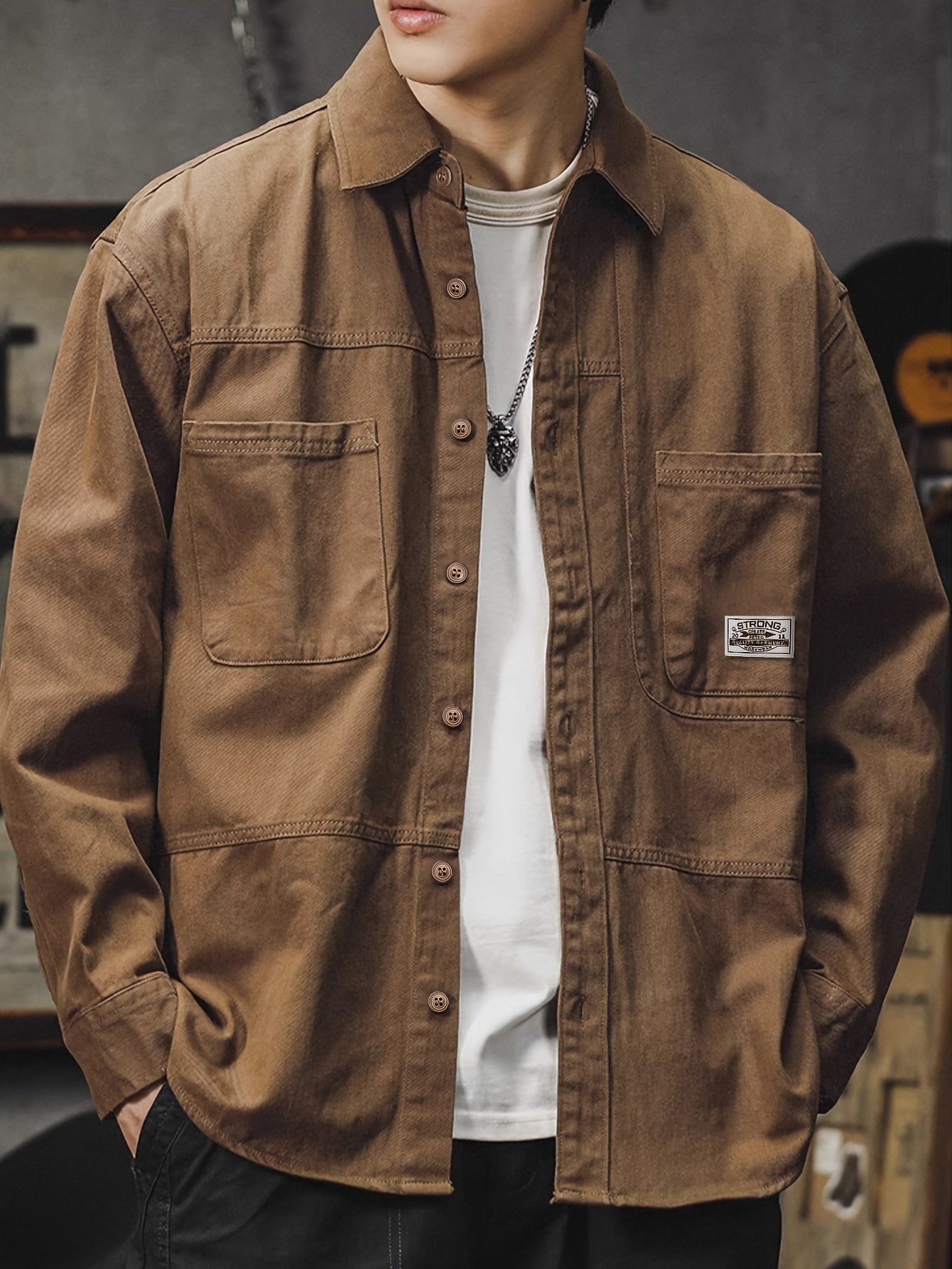 Dark Brown / 3XL