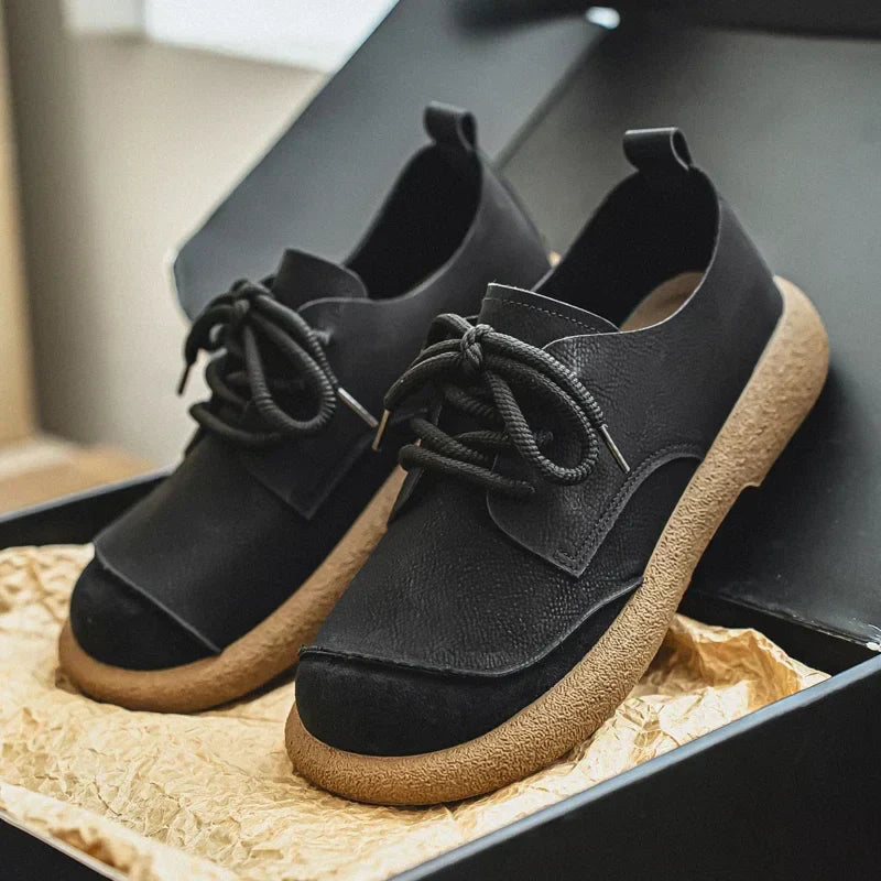 Luca men's elegant suede shoes, alternate view