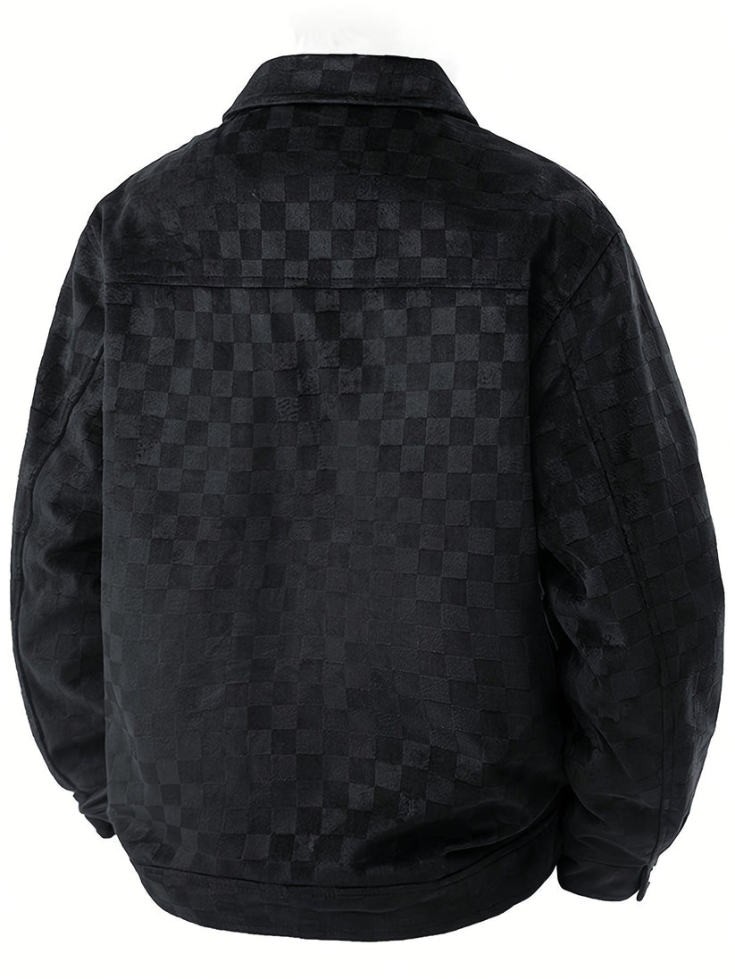Men's suede jacket, additional view