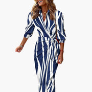 Darkblue & White / 3XL