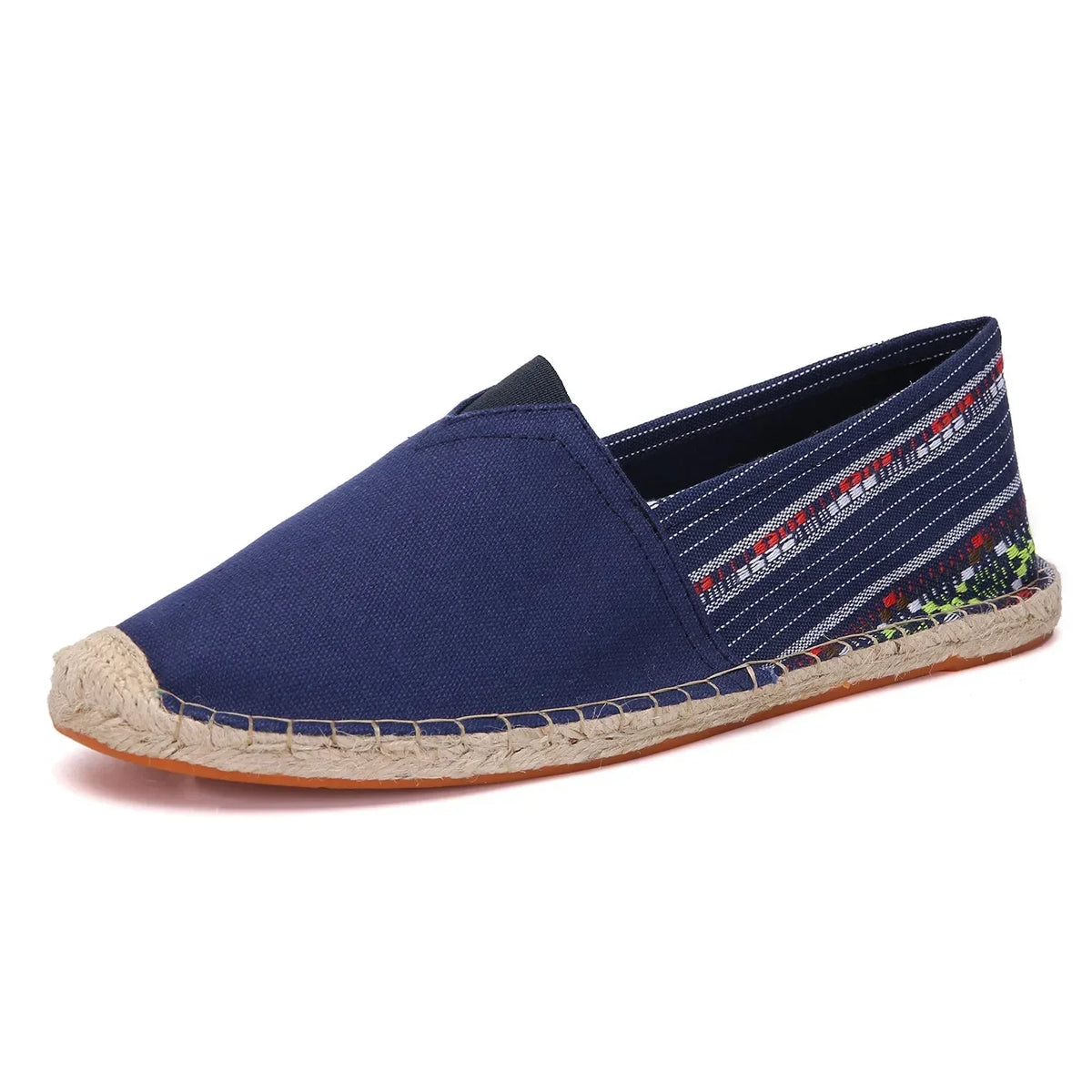 Men's elegant canvas espadrilles, alternate view