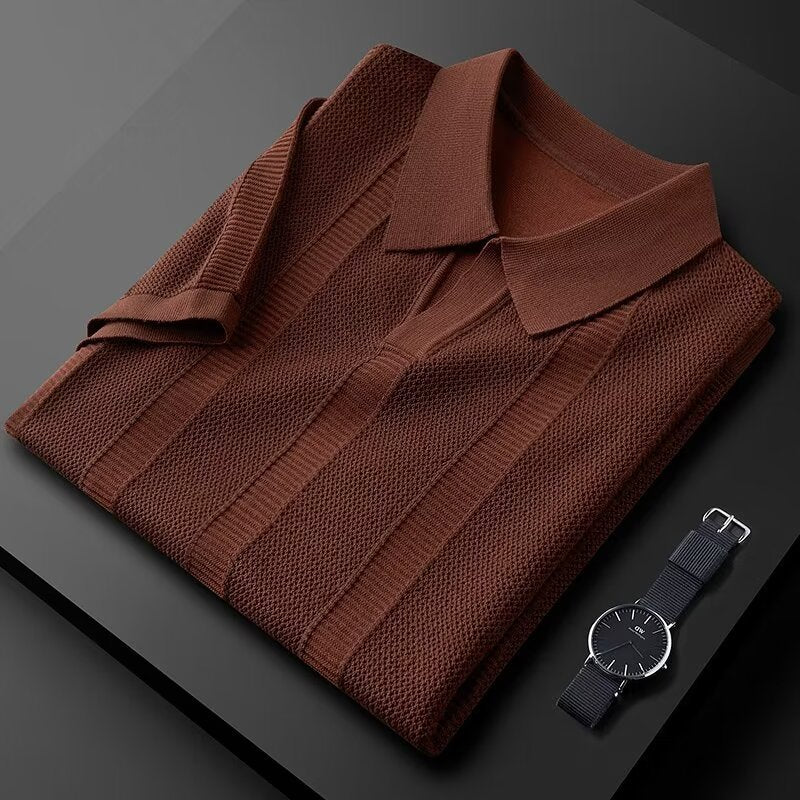 Como men's elegant polo shirt, view 4