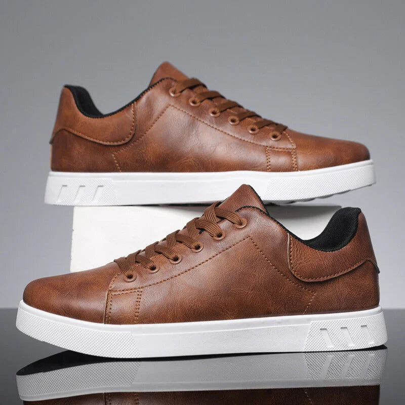 Corrado men's leather sneakers, additional view