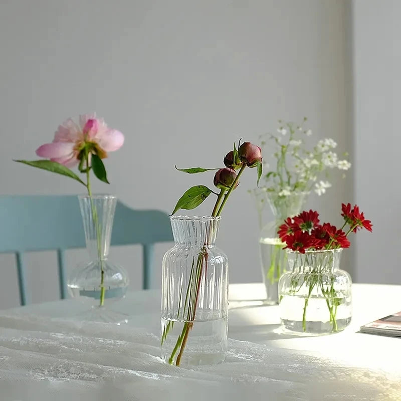Cristallo vase on a dining table