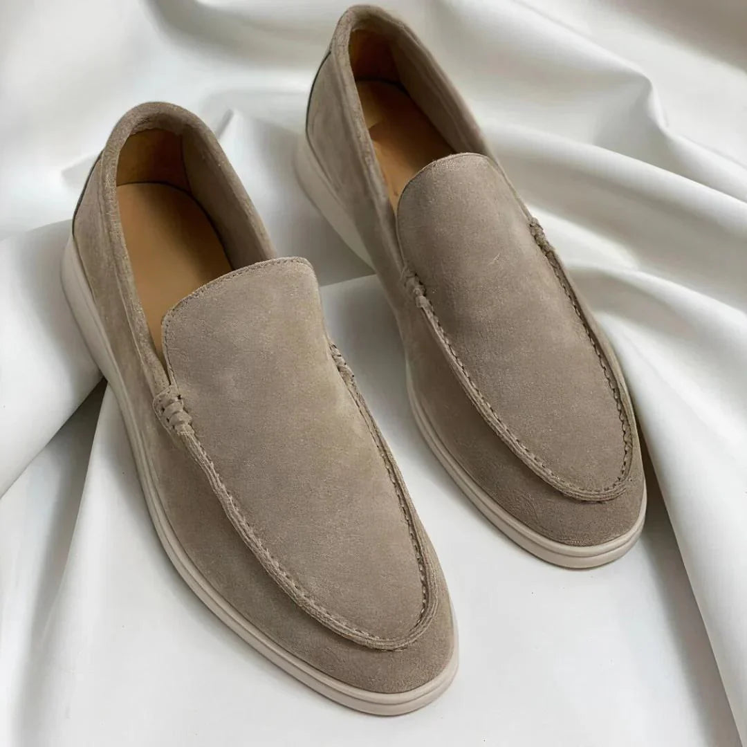 Men's elegant suede loafers, additional view