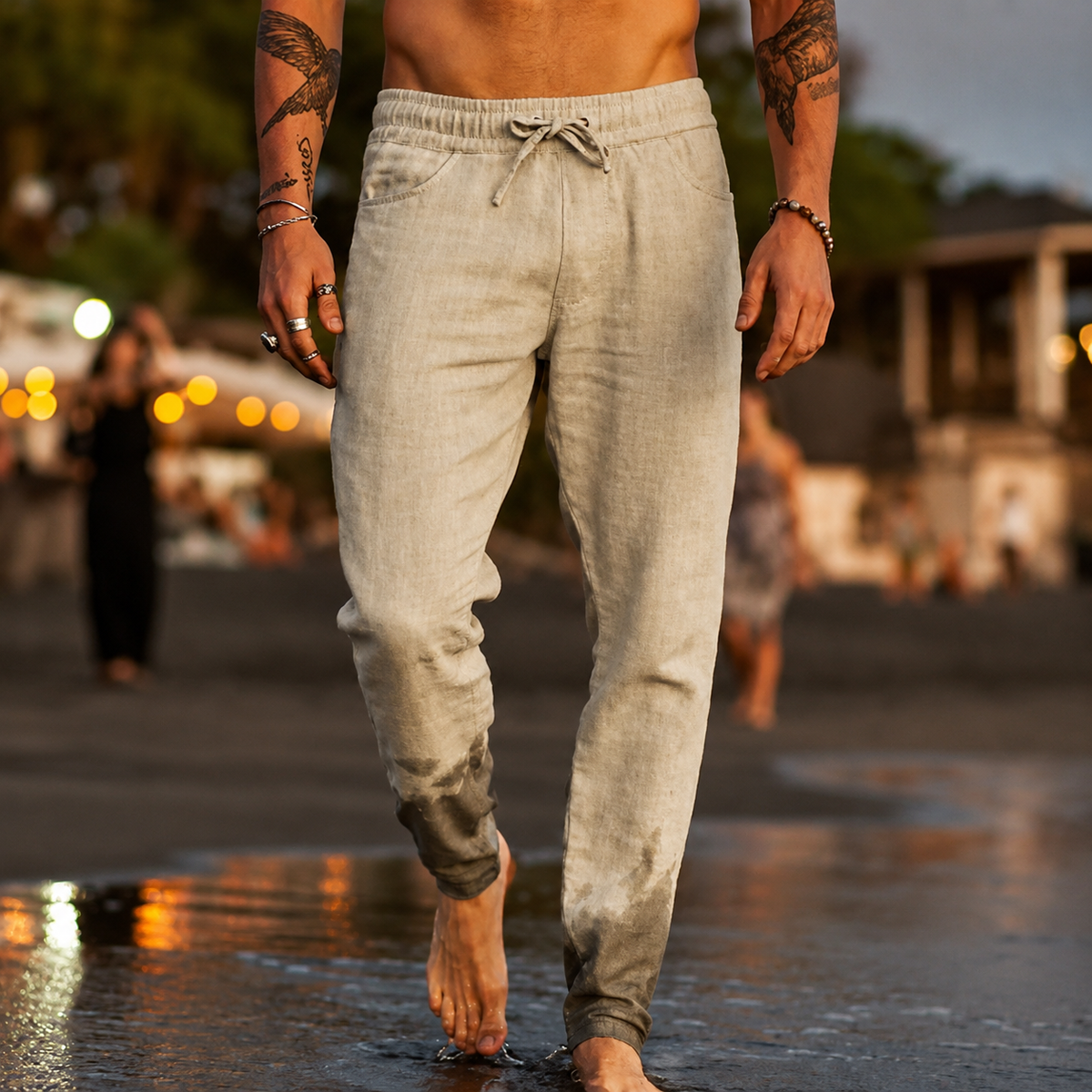Elio men's linen pants, additional view
