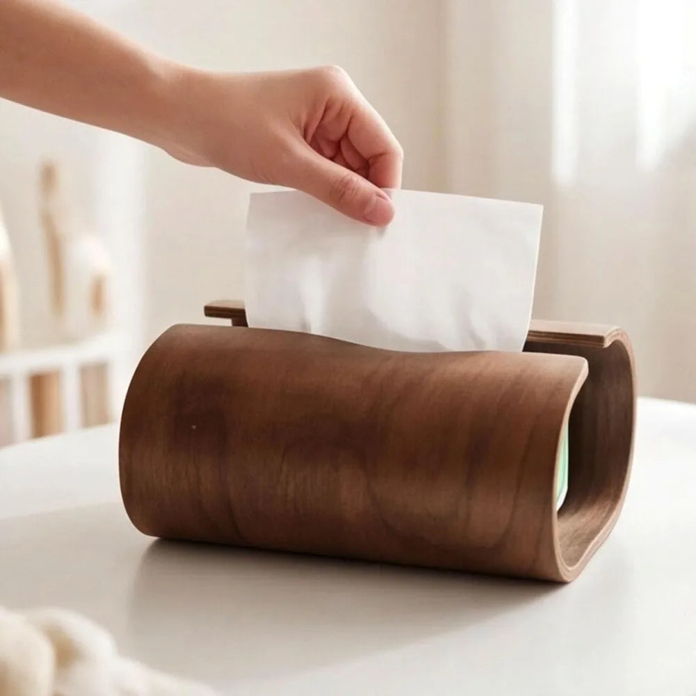 Fazzoletto bentwood tissue box