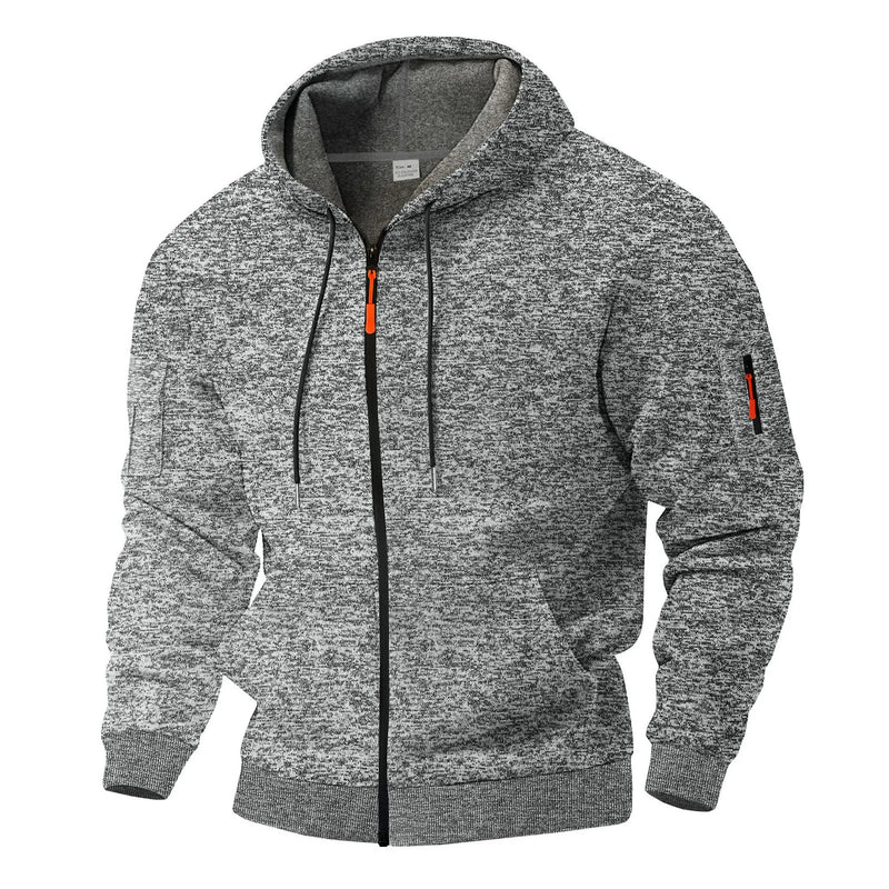 Men's fleece jacket, alternate view